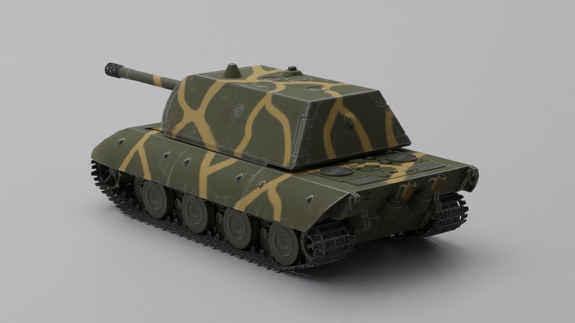 Panzerkampfwagen E-100 3D model_11