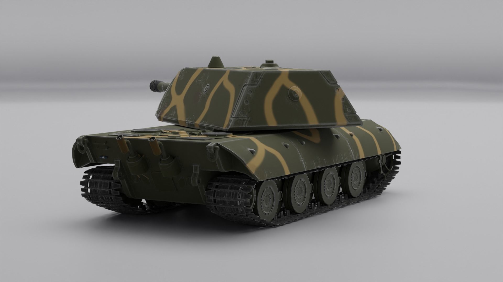 Panzerkampfwagen E-100 3D model_12