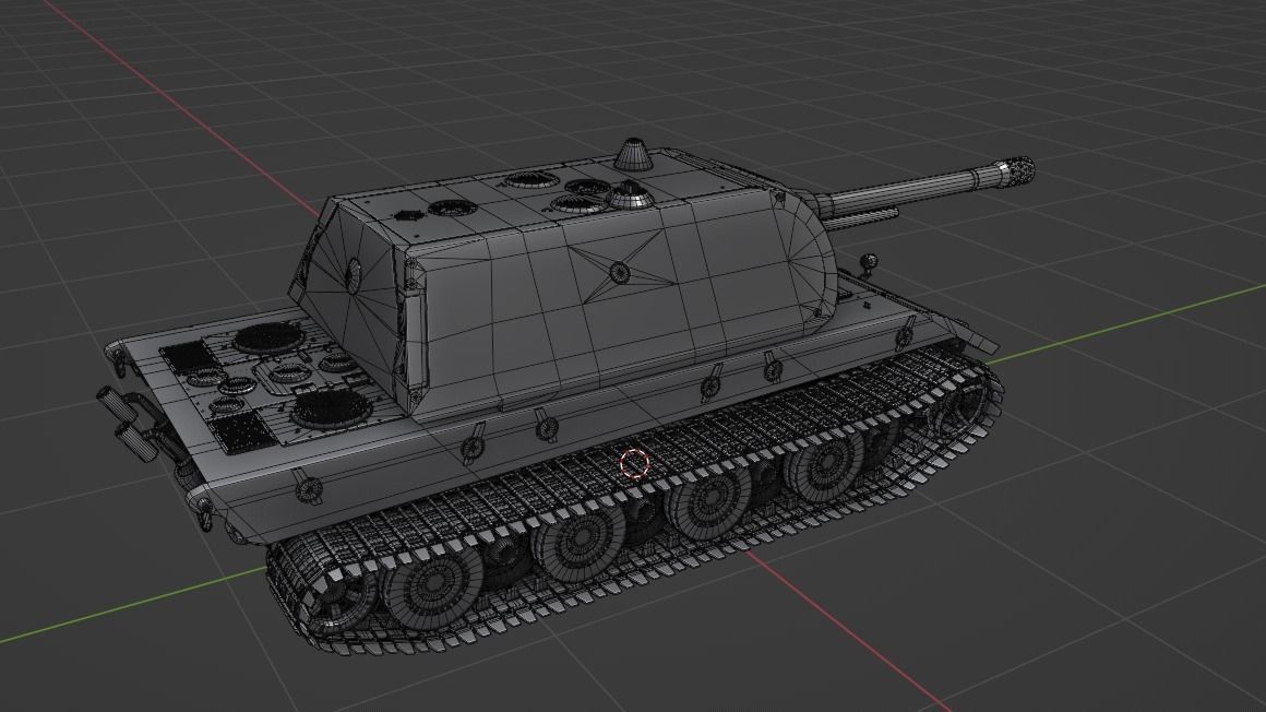 Panzerkampfwagen E-100 3D model_17