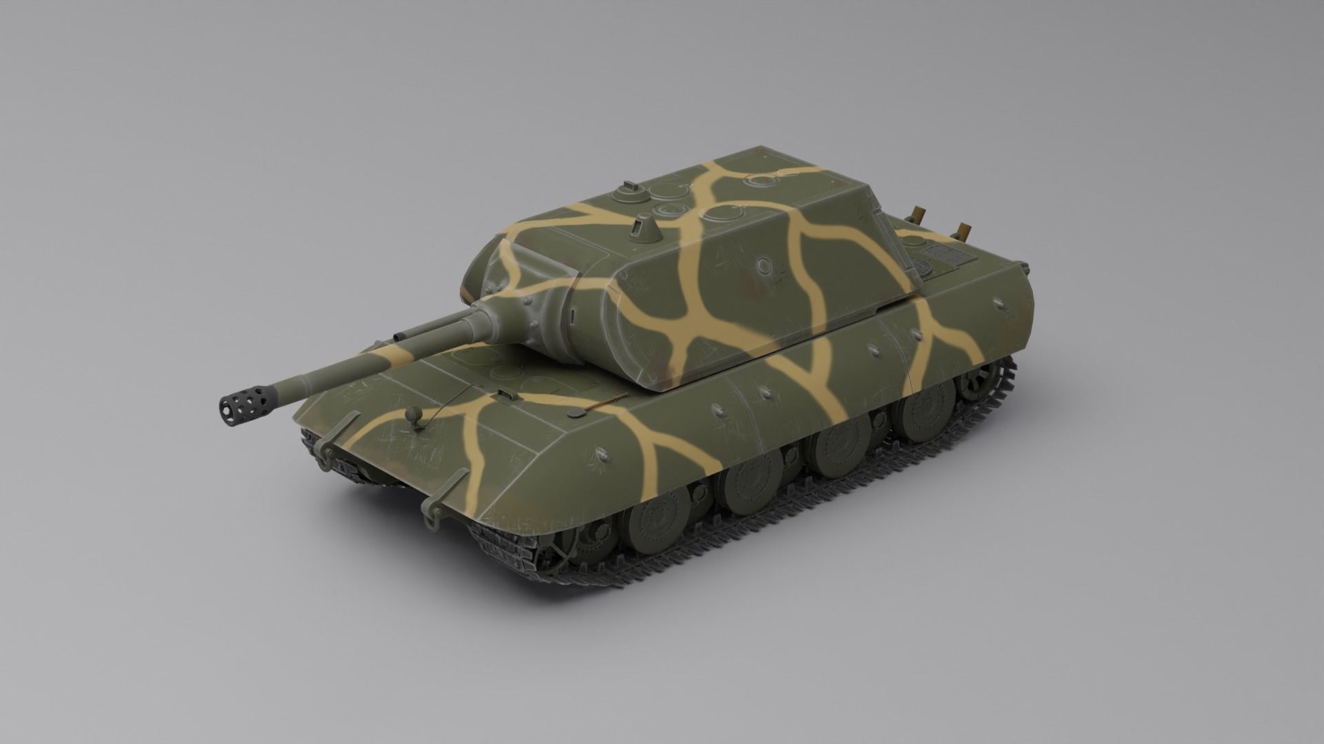Panzerkampfwagen E-100 3D model_10