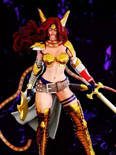 ANGELA MARVEL 3D 3D print model