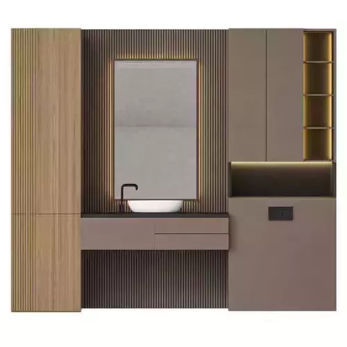 FURNITURE FOR A COMBINED BATHROOM LAITILA