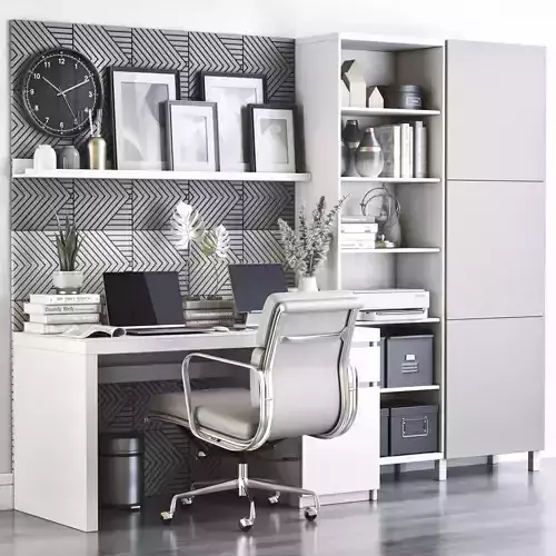 Office workplace 141 3D model