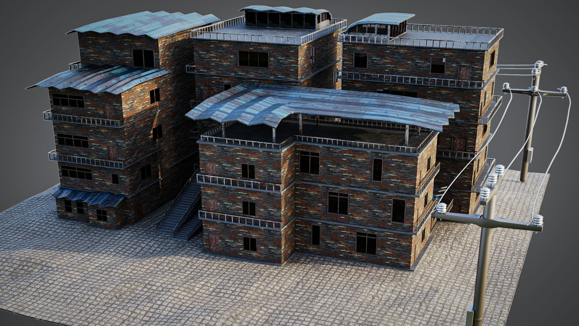 building Low-poly 3D model_4