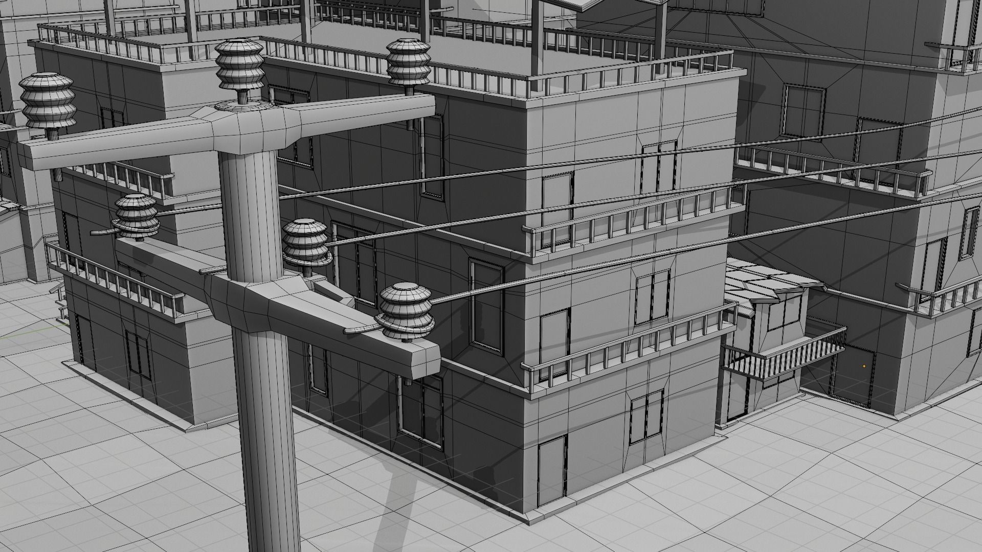 building Low-poly 3D model_9