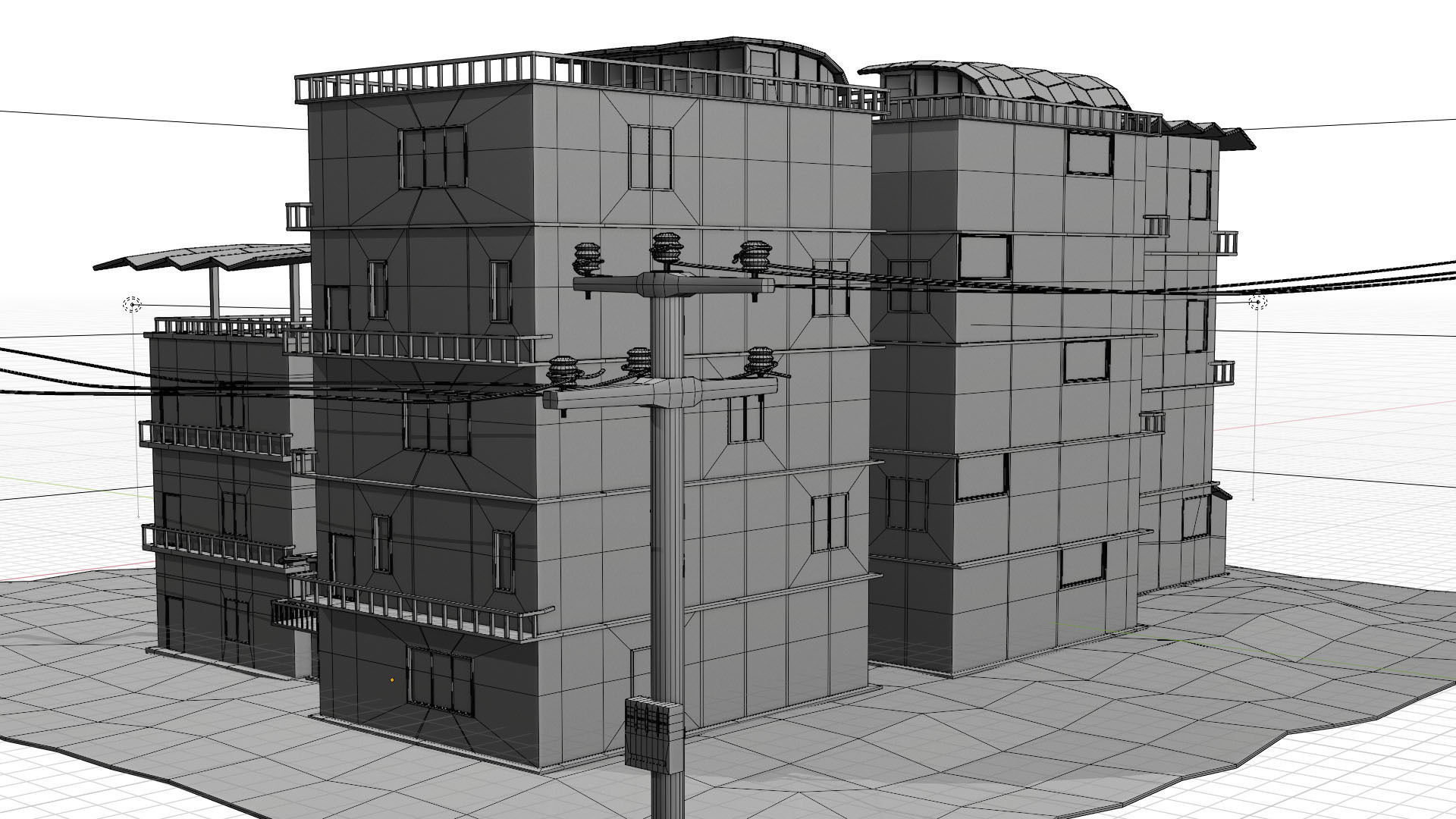building Low-poly 3D model_8