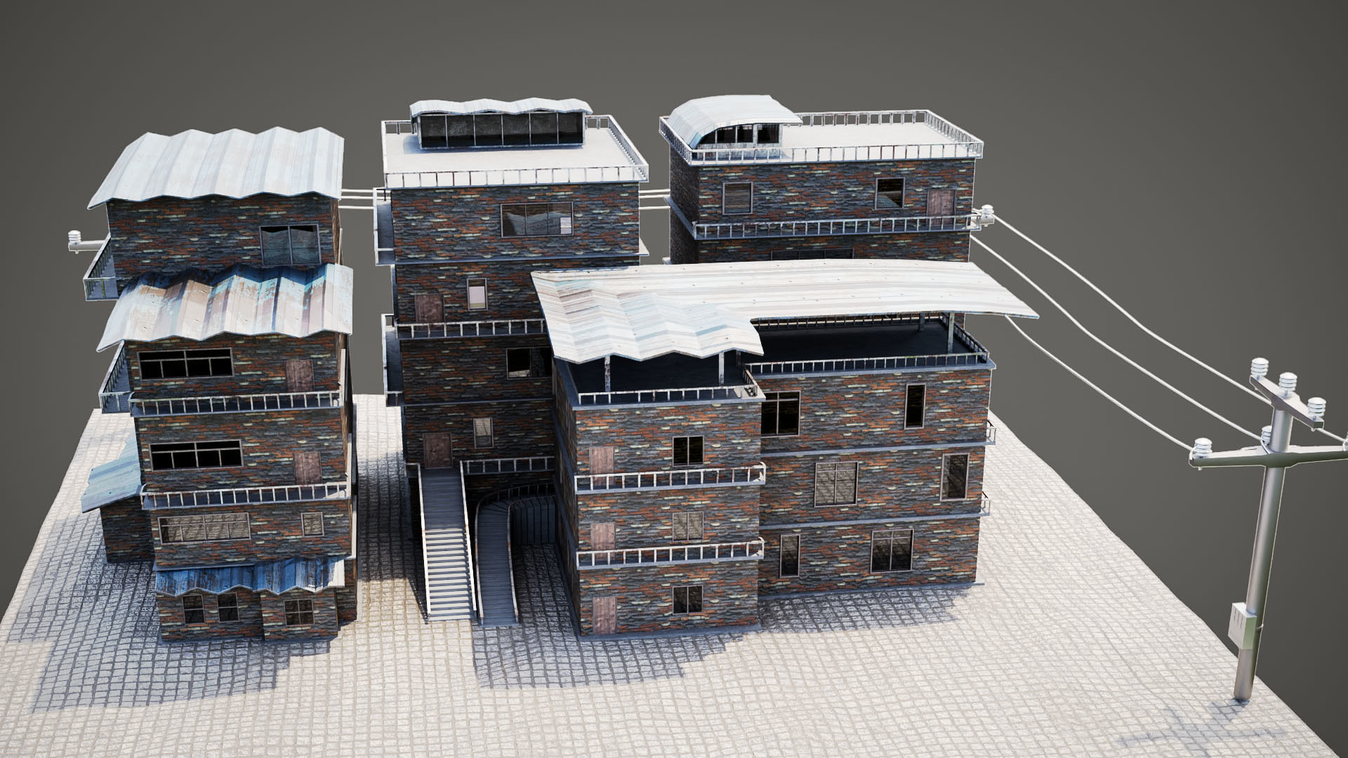 building Low-poly 3D model_5