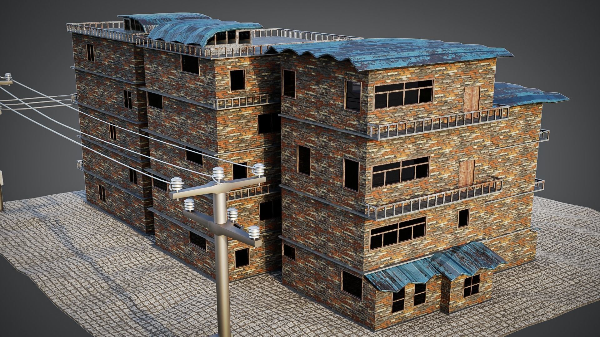 building Low-poly 3D model_2