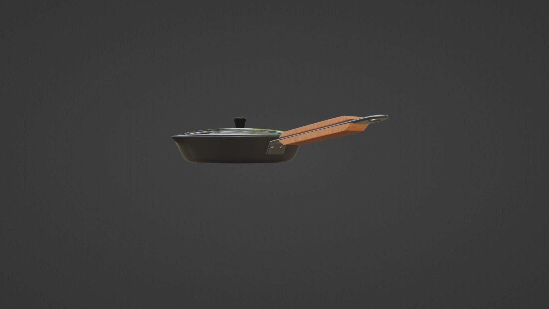 Cooking Pan 3D model_3