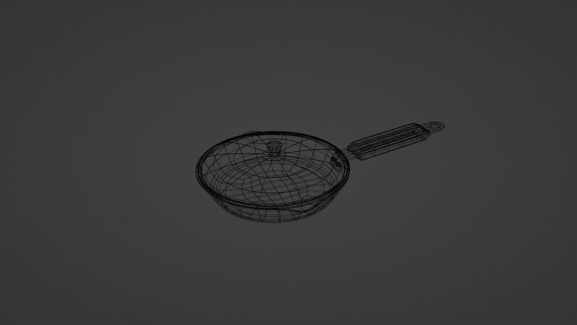 Cooking Pan 3D model_2
