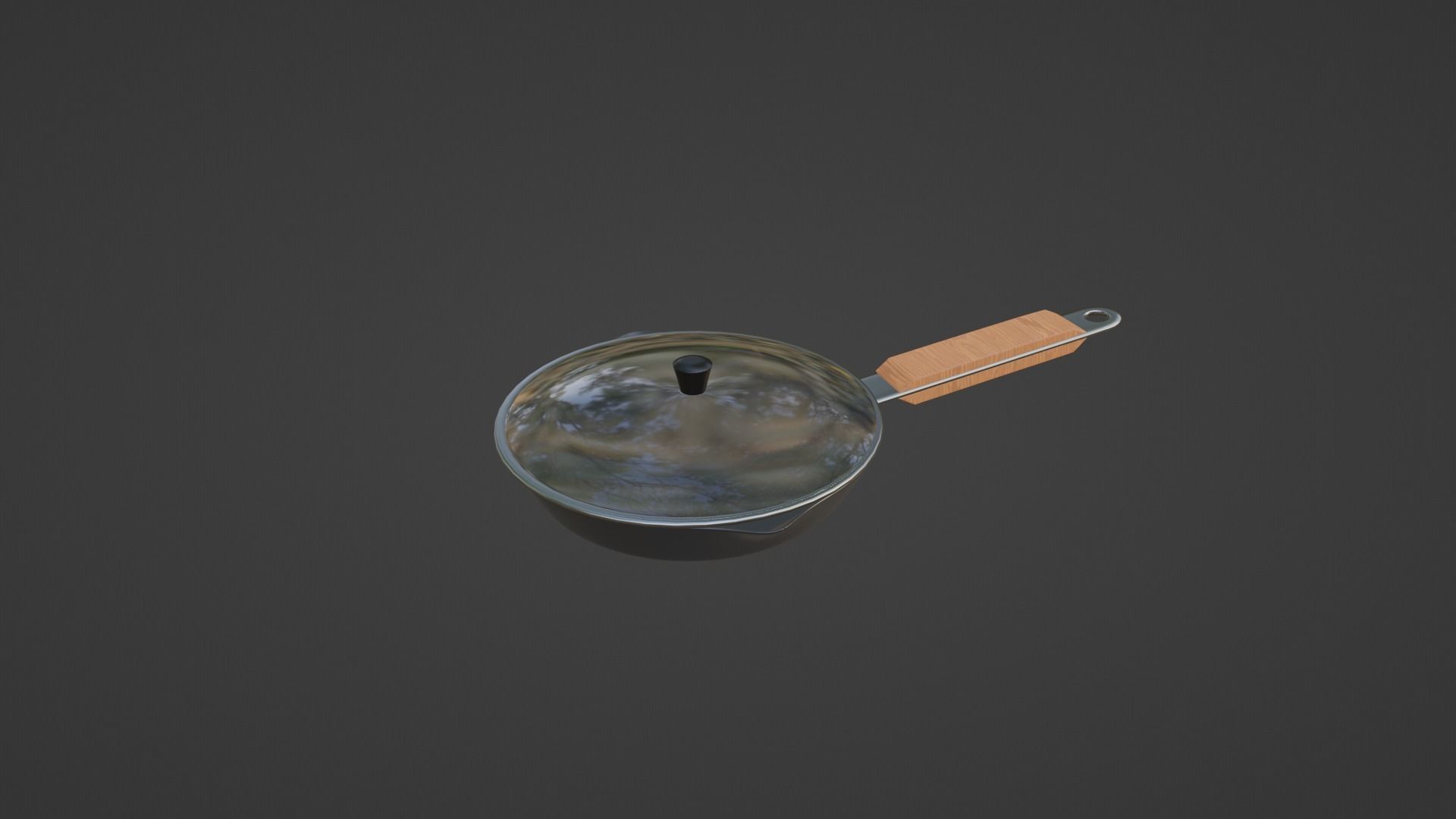 Cooking Pan 3D model_1