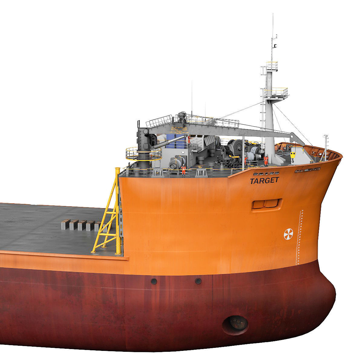 Heavy Load Carrier MV Target 3D model_4