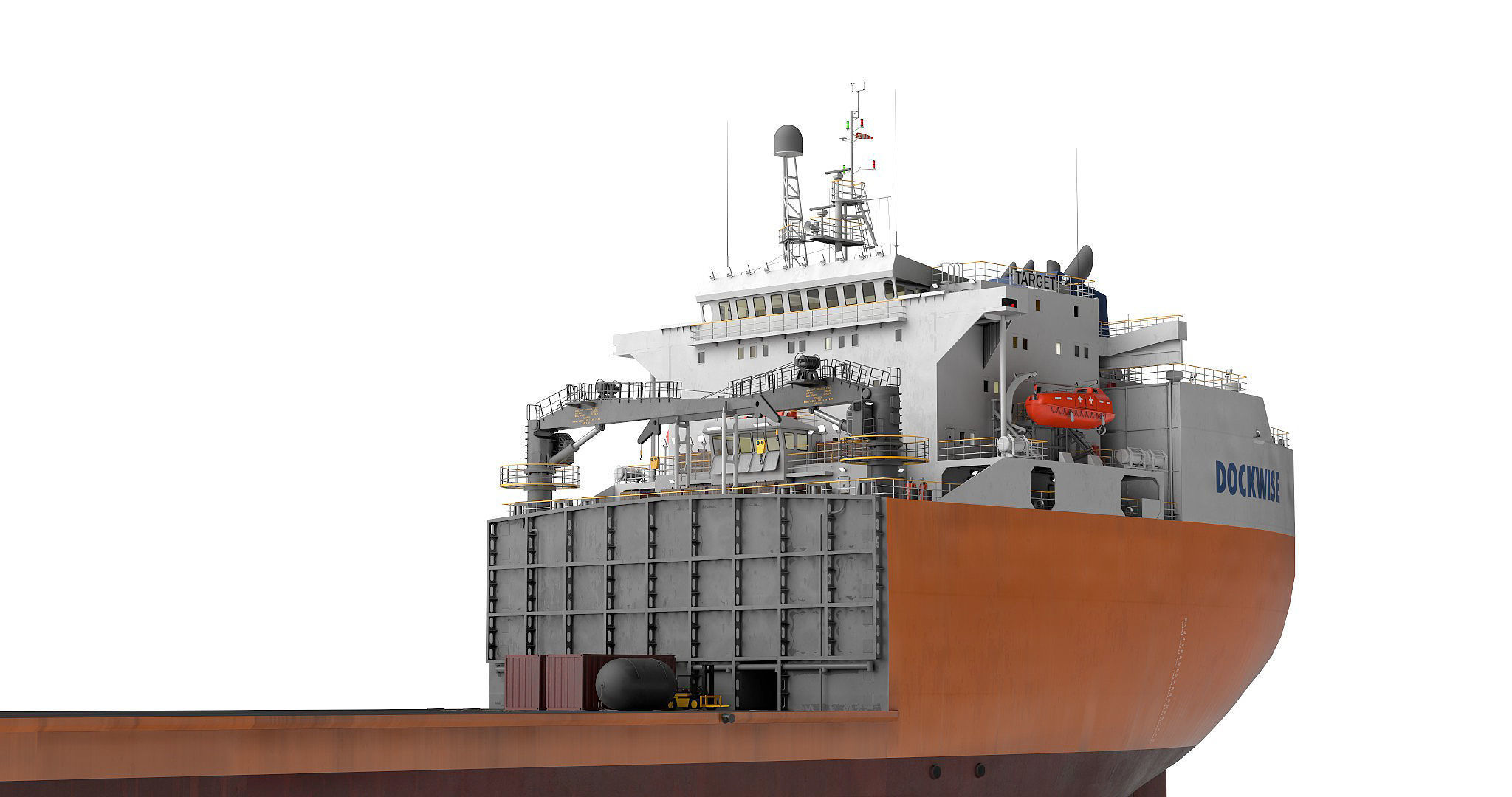 Heavy Load Carrier MV Target 3D model_5