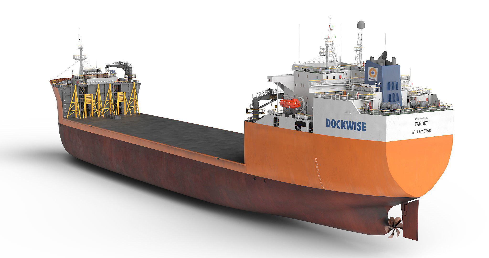 Heavy Load Carrier MV Target 3D model_8