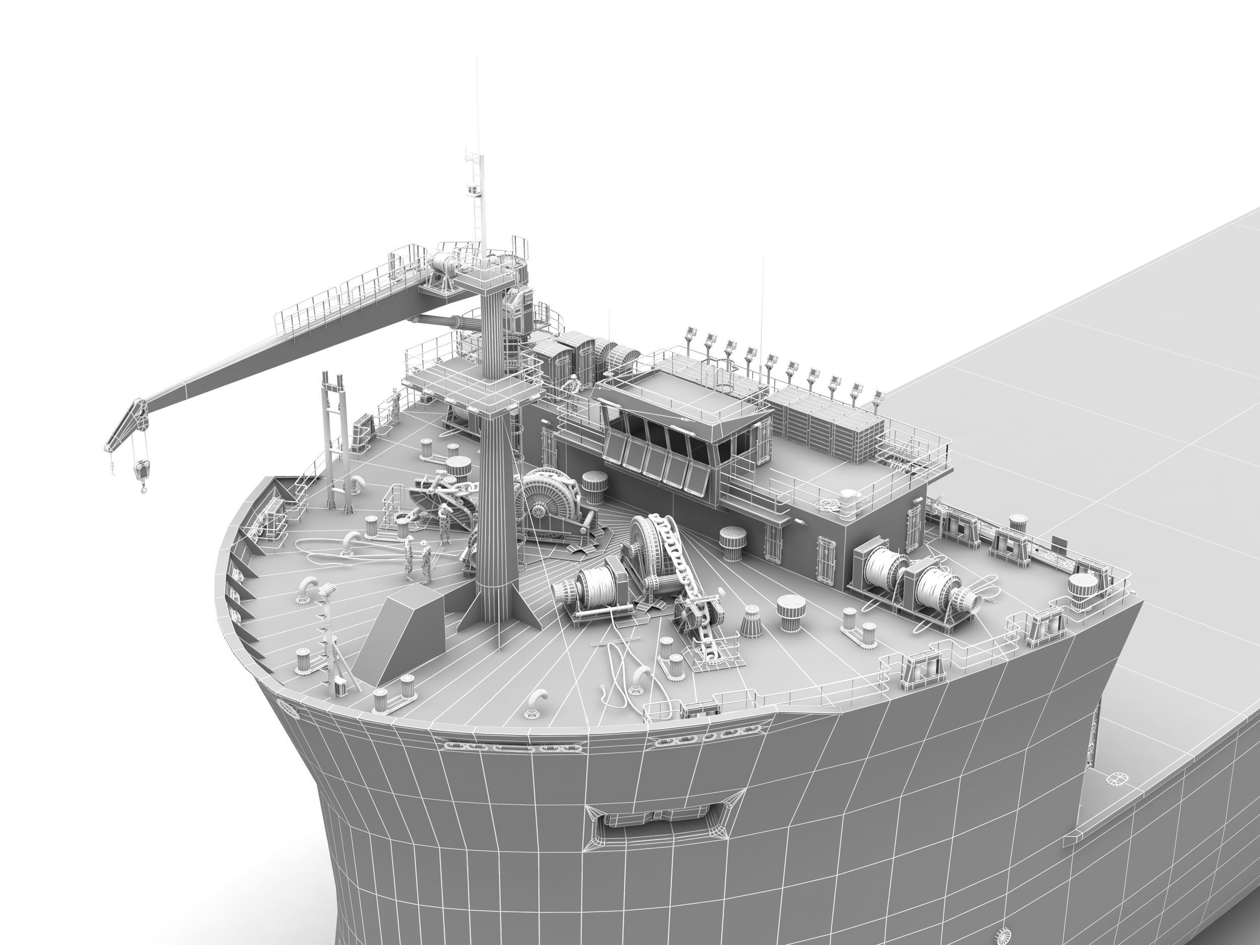 Heavy Load Carrier MV Target 3D model_12