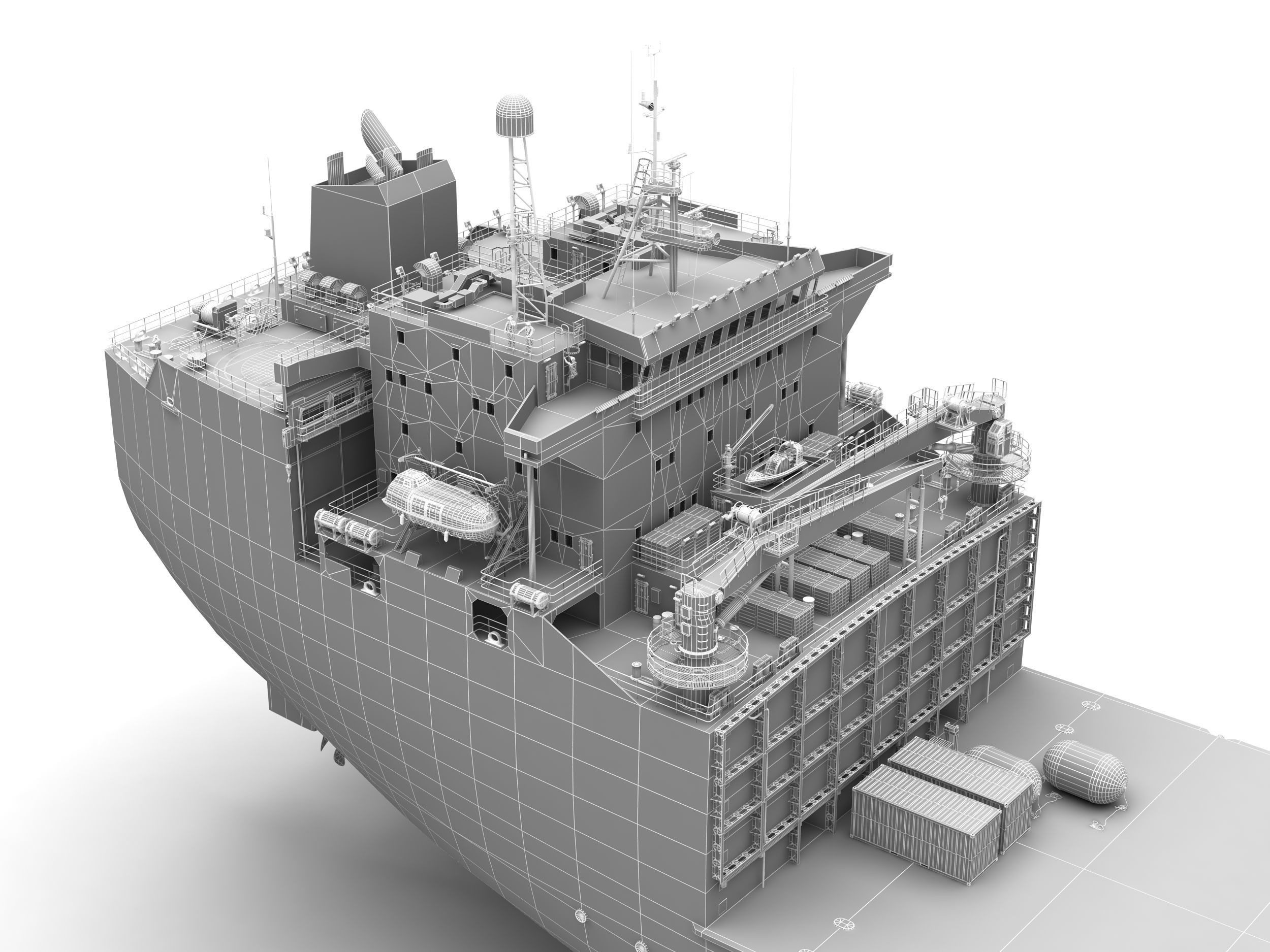 Heavy Load Carrier MV Target 3D model_13