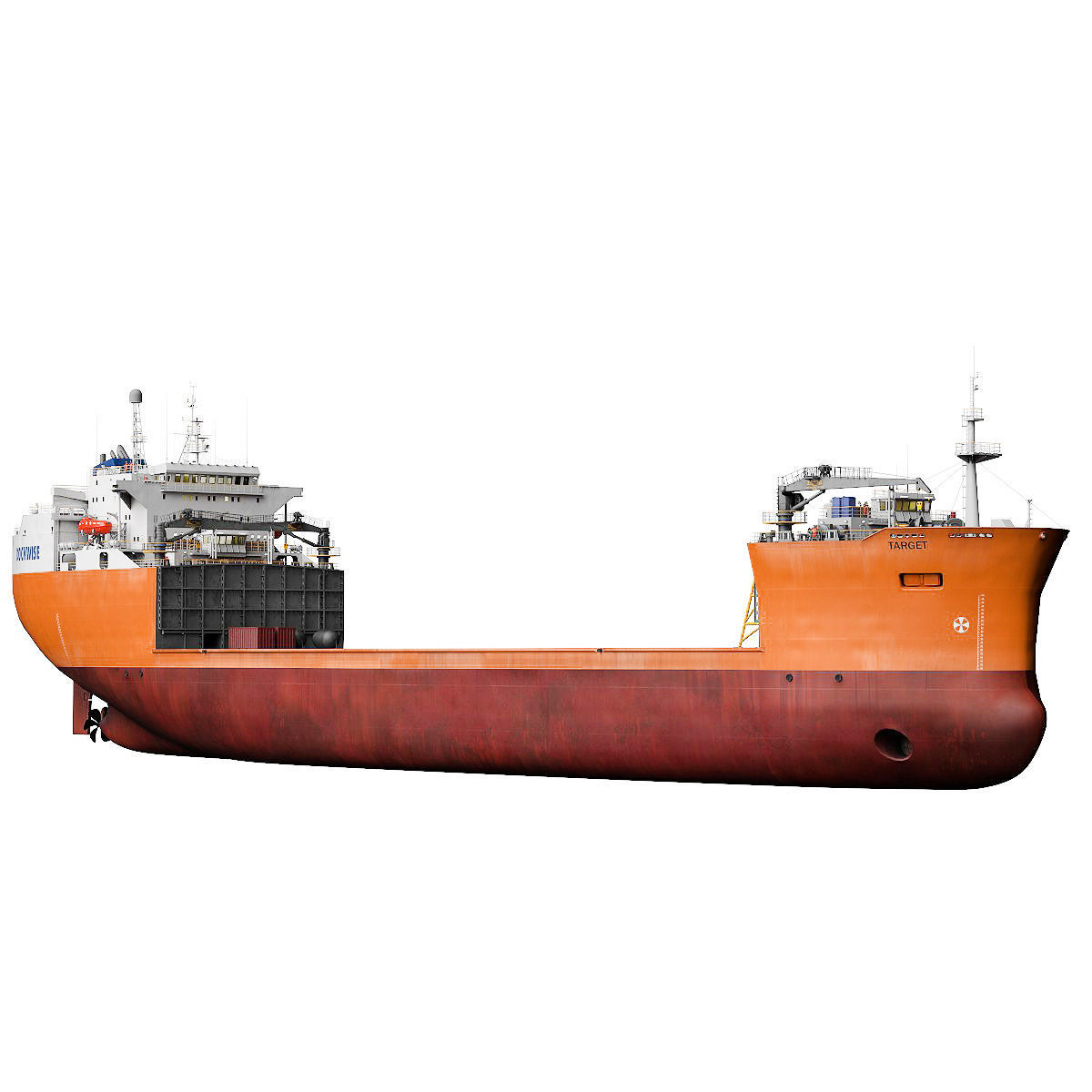 Heavy Load Carrier MV Target 3D model_2