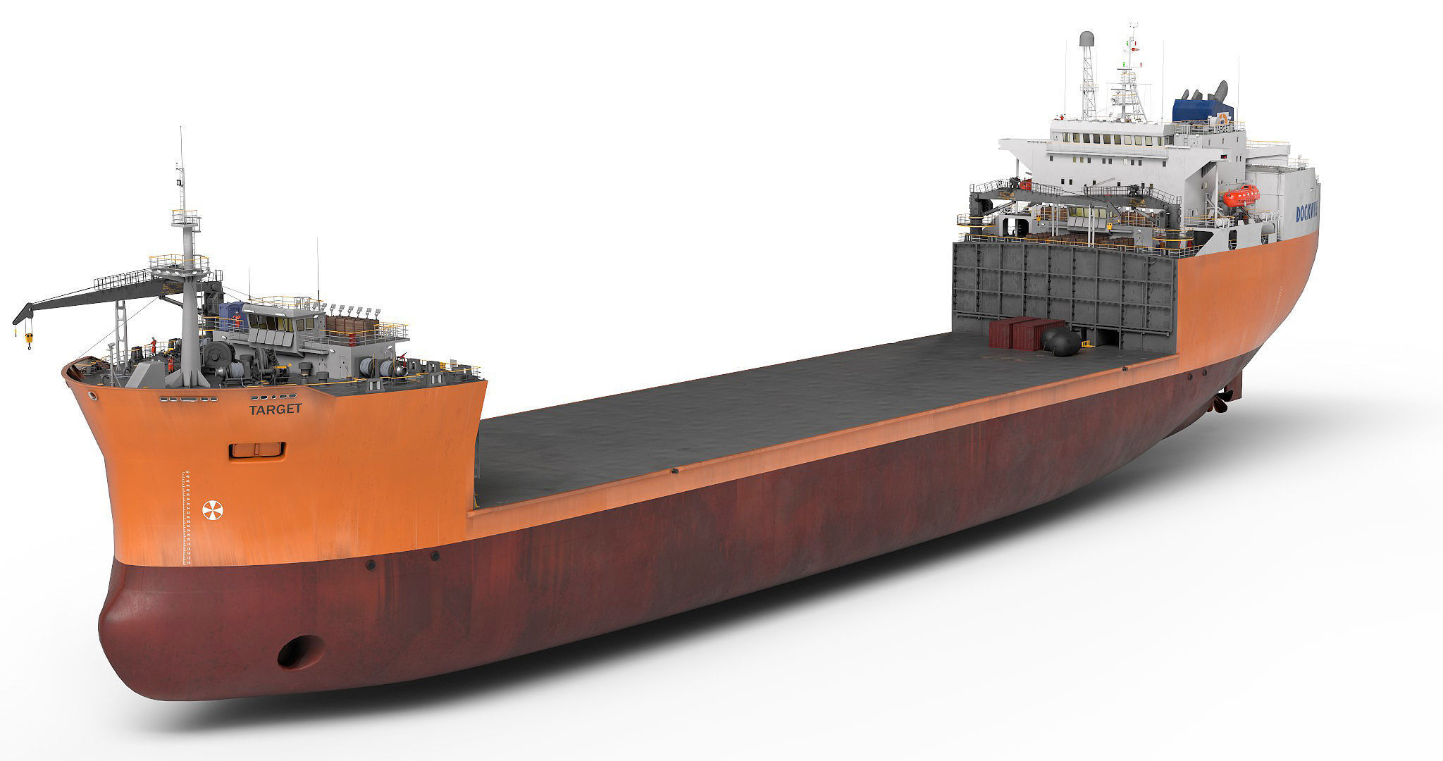 Heavy Load Carrier MV Target 3D model_1
