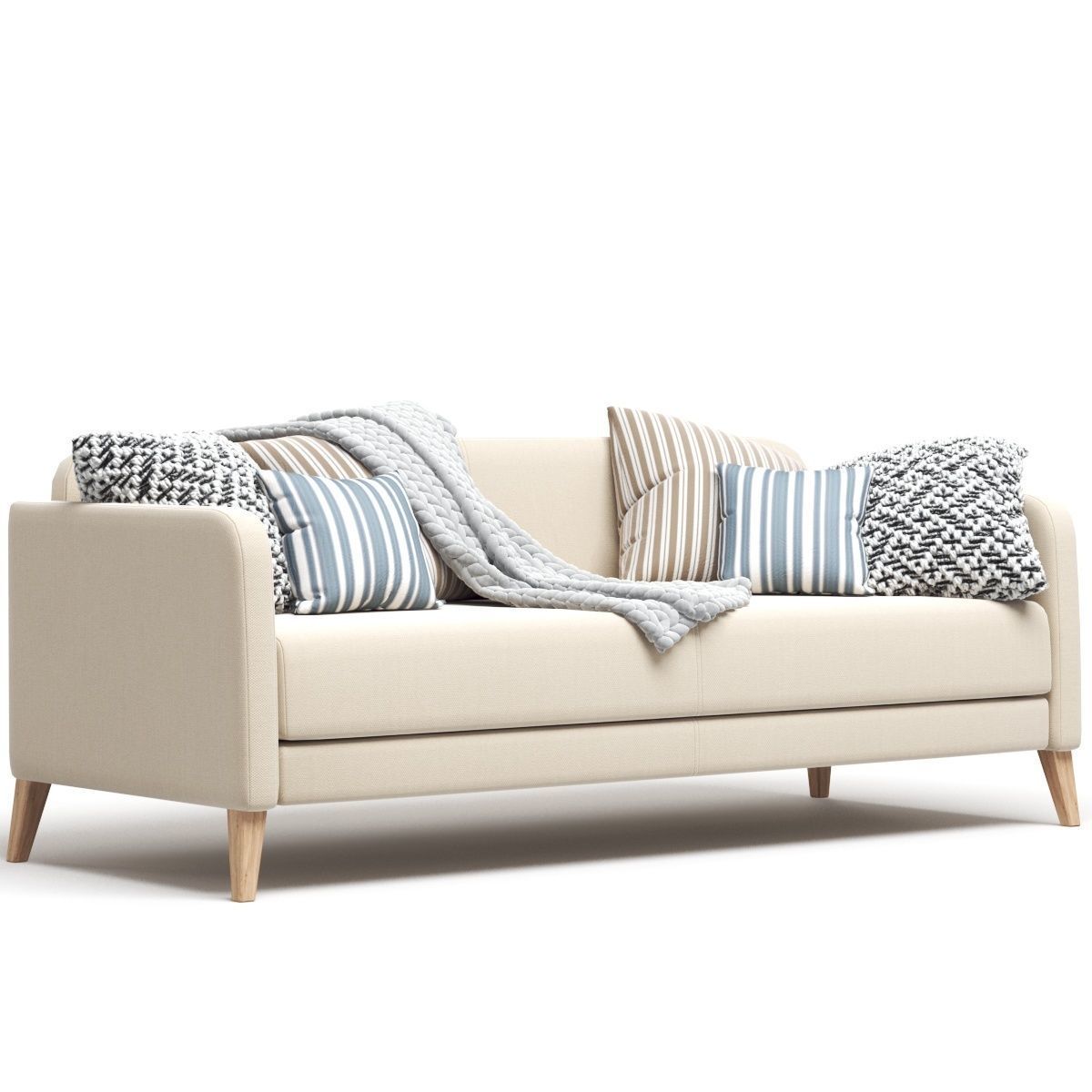 IKEA LINANAS sofa 3D model_6