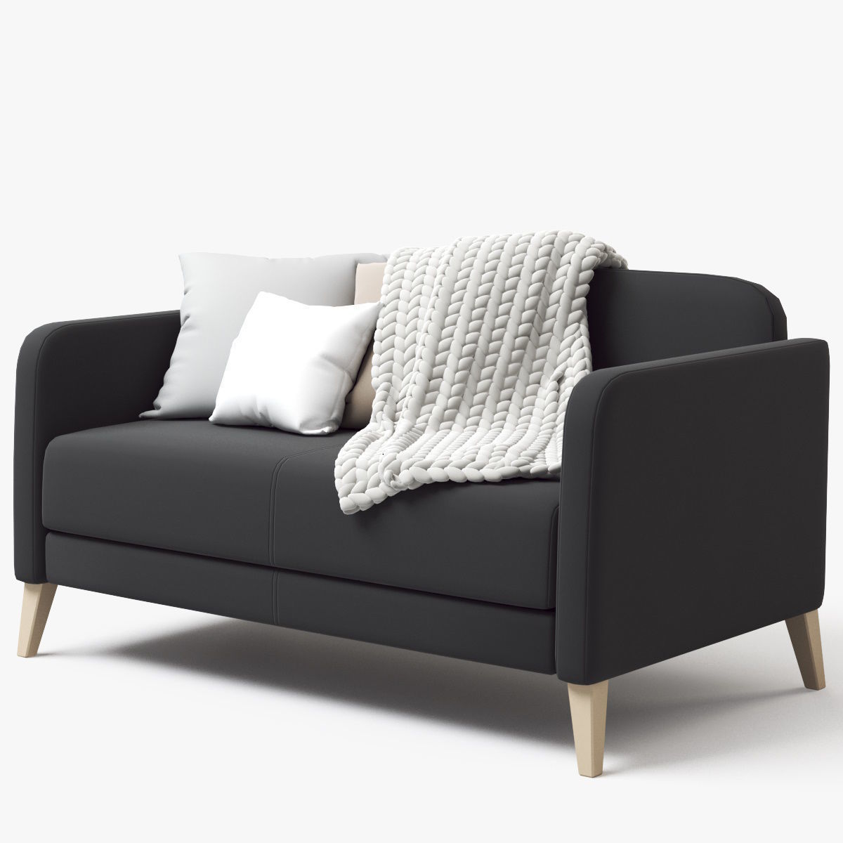 IKEA LINANAS sofa 3D model_9