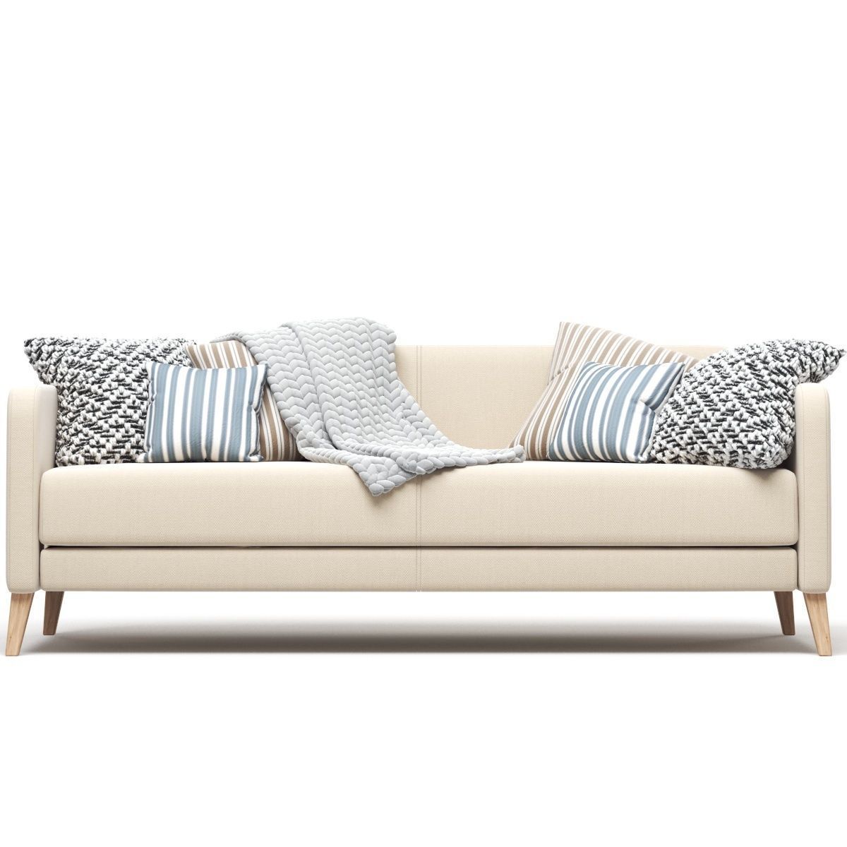 IKEA LINANAS sofa 3D model_5