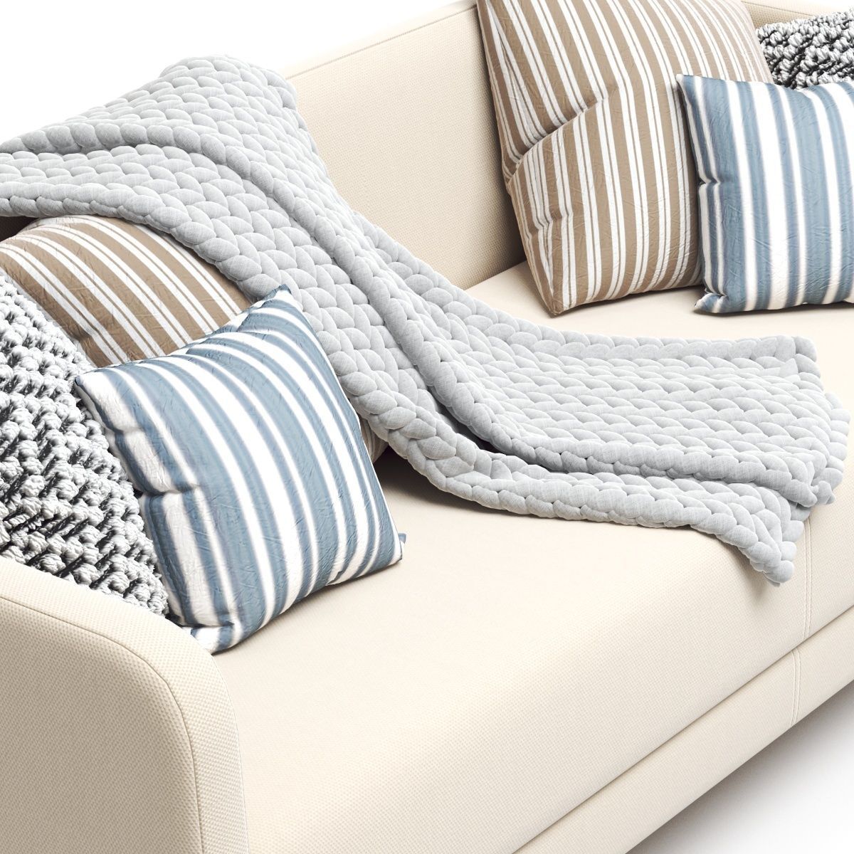 IKEA LINANAS sofa 3D model_7