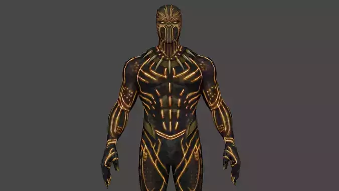 Killmonger 3D model 