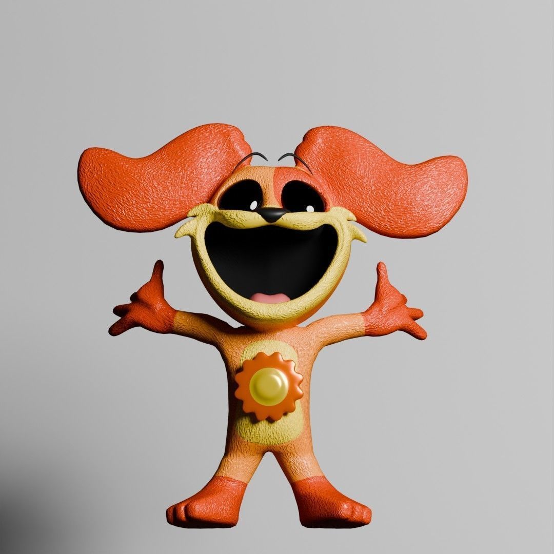 Dog Days - Poppy Playtime Chapter 3 Low-poly 3D model_3