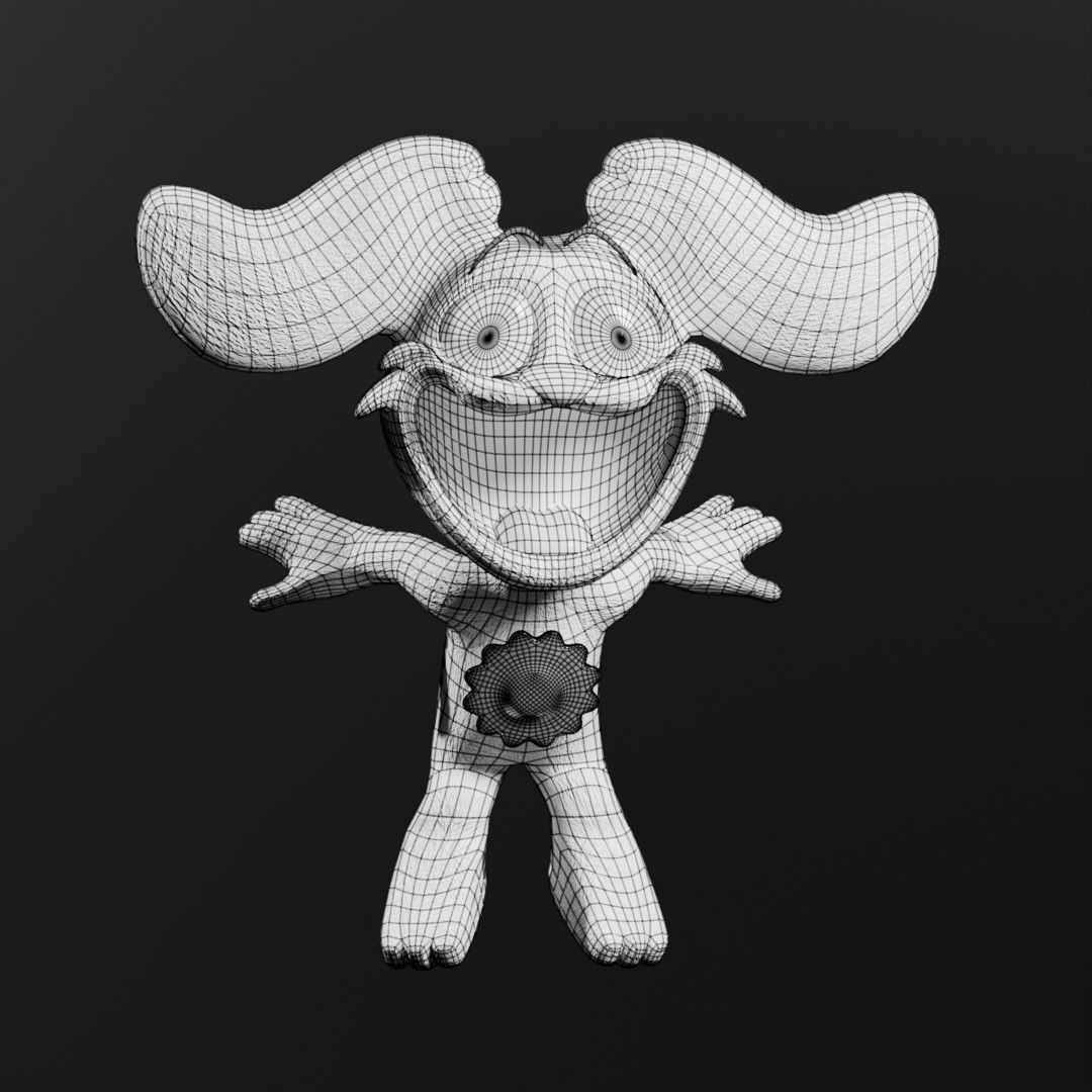 Dog Days - Poppy Playtime Chapter 3 Low-poly 3D model_6