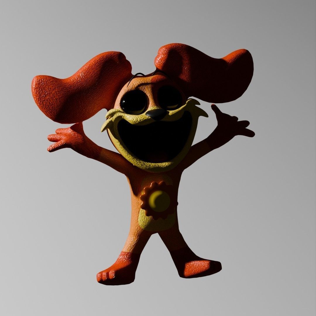 Dog Days - Poppy Playtime Chapter 3 Low-poly 3D model_1