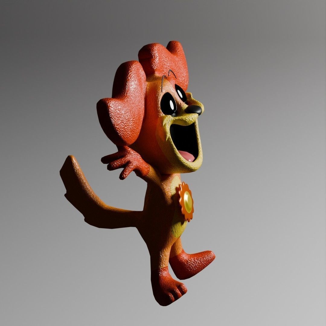 Dog Days - Poppy Playtime Chapter 3 Low-poly 3D model_2