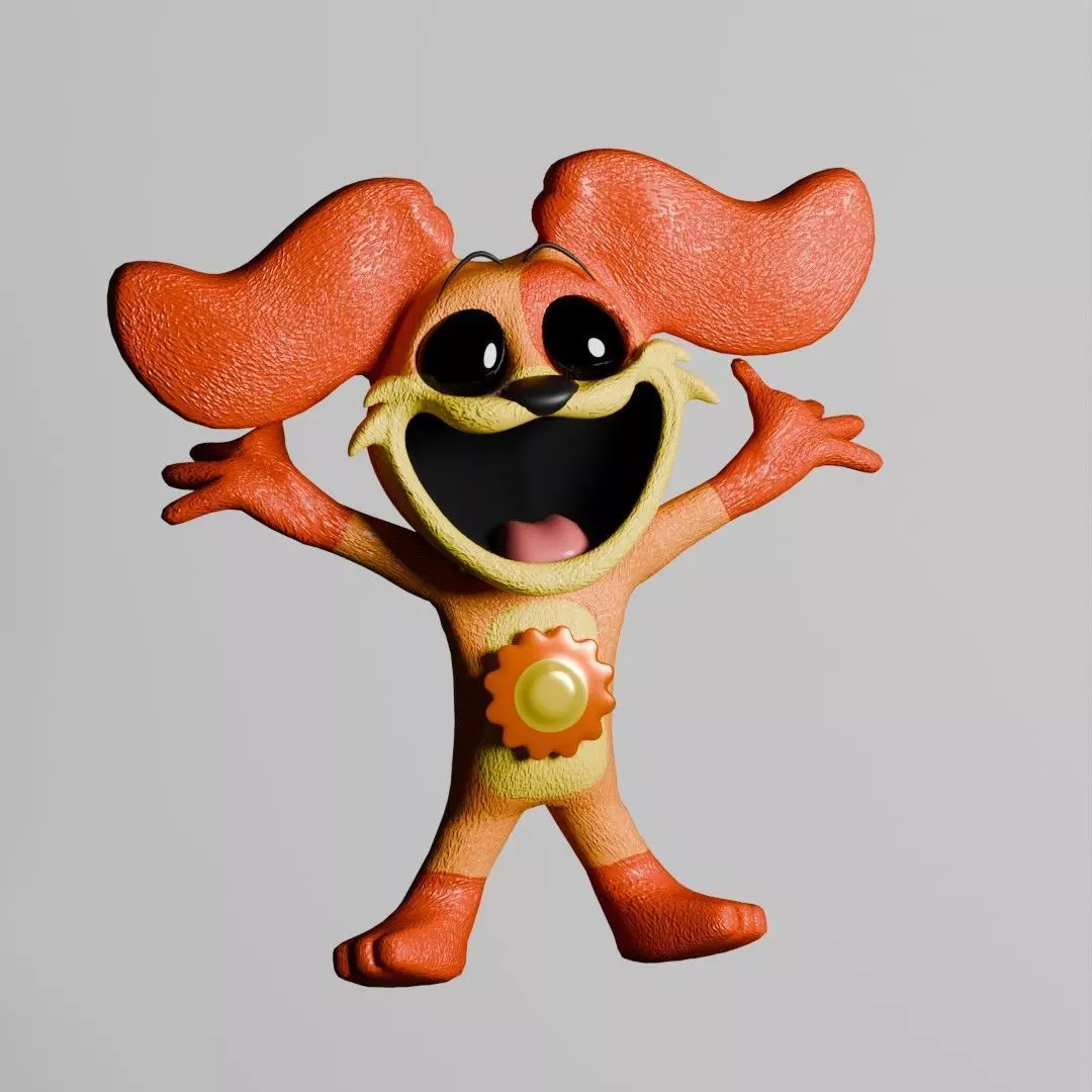 Dog Days - Poppy Playtime Chapter 3 Low-poly 3D model_0