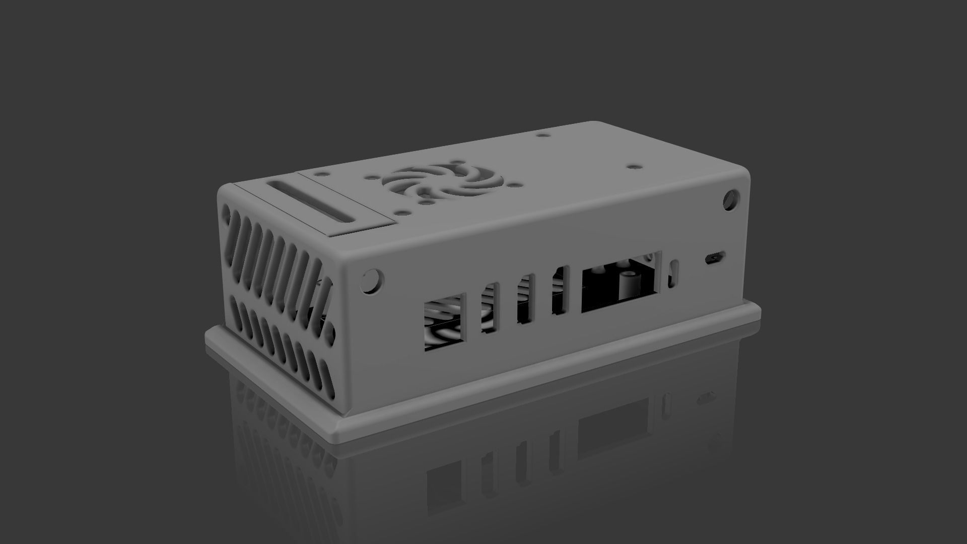 High Quality Orange Pi 5 Plus Case 3D print model_1