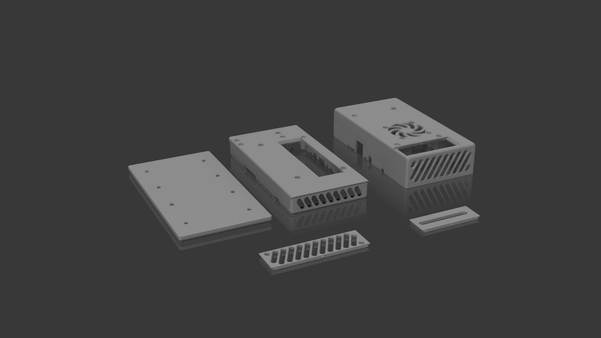 High Quality Orange Pi 5 Plus Case 3D print model_6