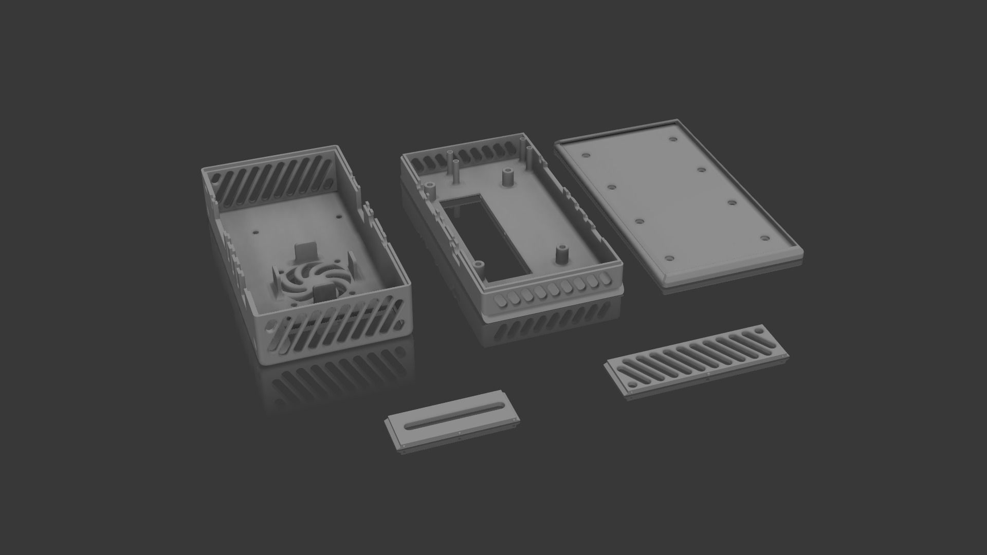 High Quality Orange Pi 5 Plus Case 3D print model_5