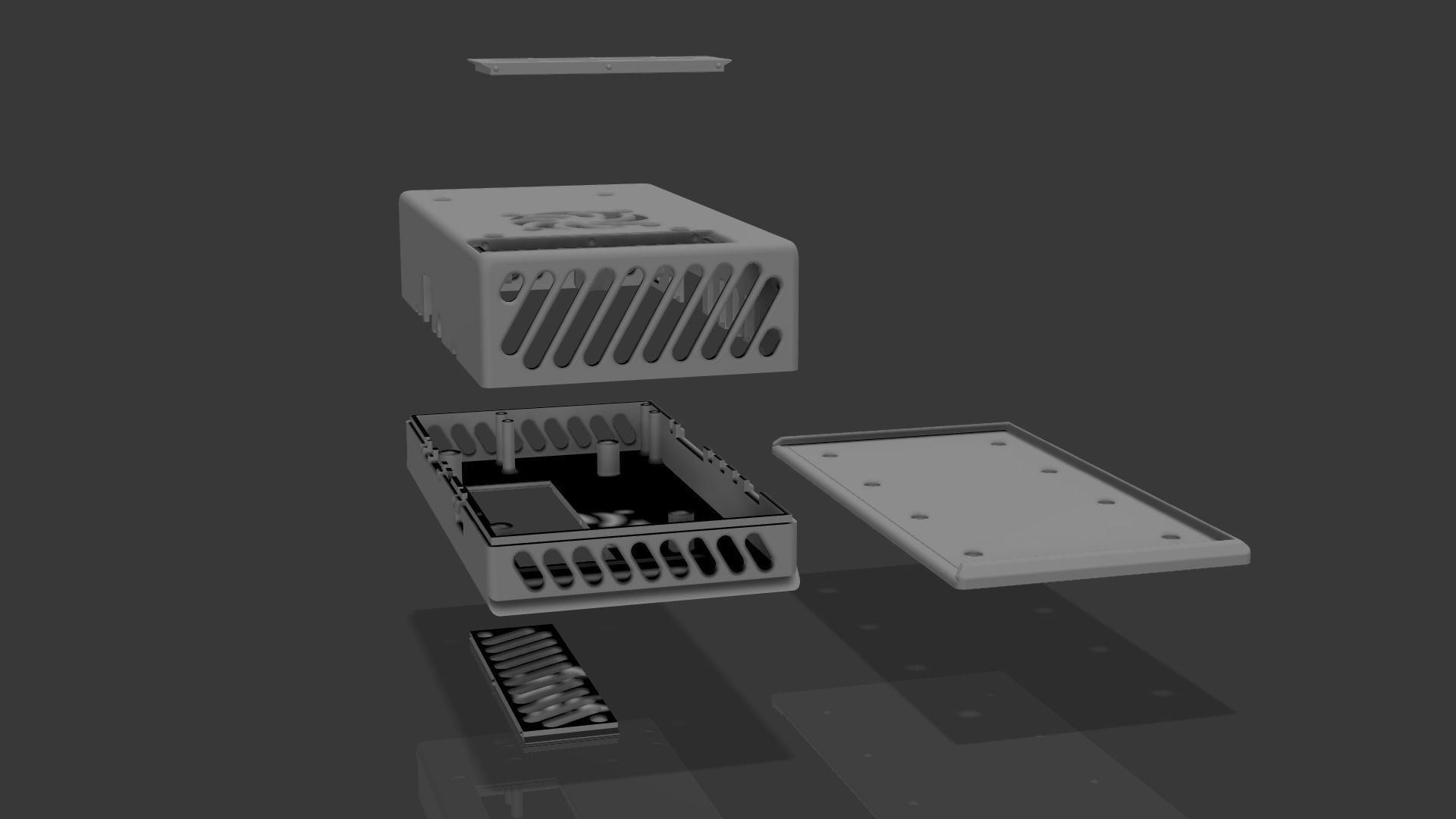 High Quality Orange Pi 5 Plus Case 3D print model_4