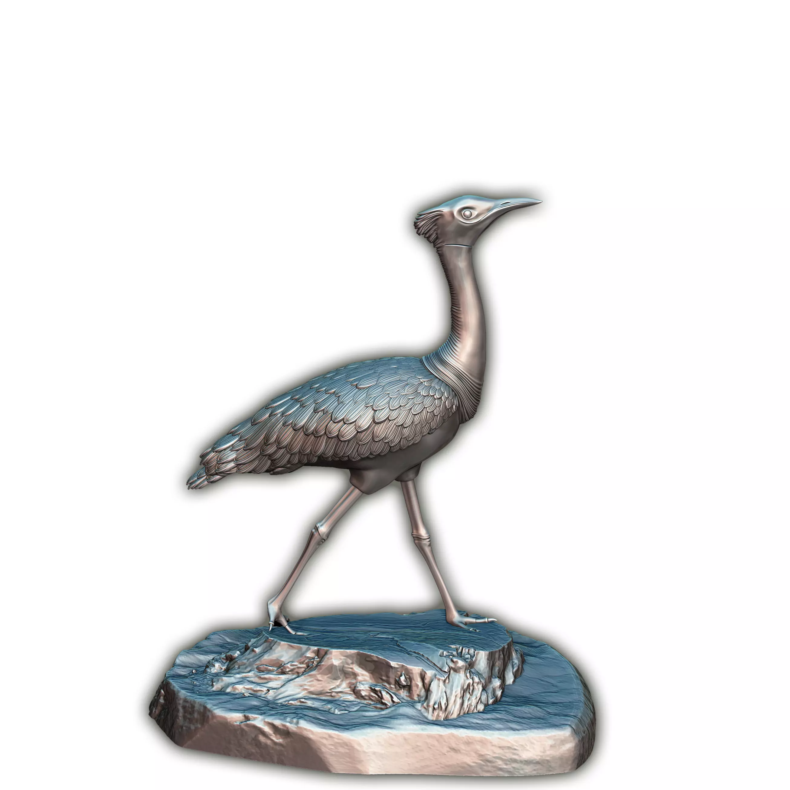 Bustard Bird 3D print model