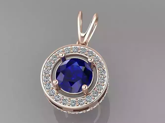 pendant circle p0022