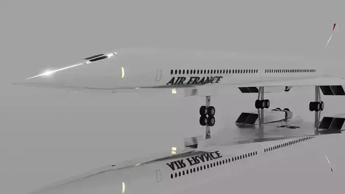 THE CONCORDE 3D model