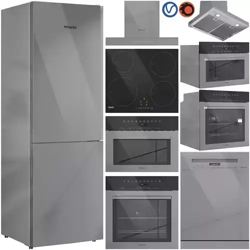 Miele Appliance Collection Set 01 3D model
