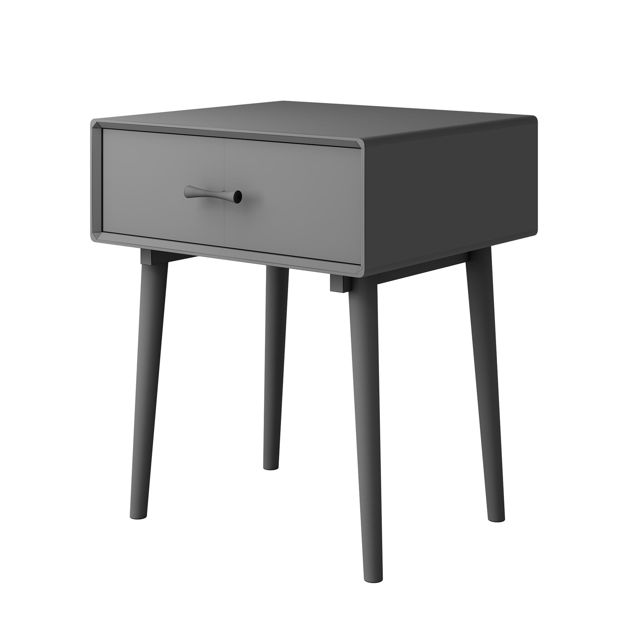 Brittany bedside table 3D model_3