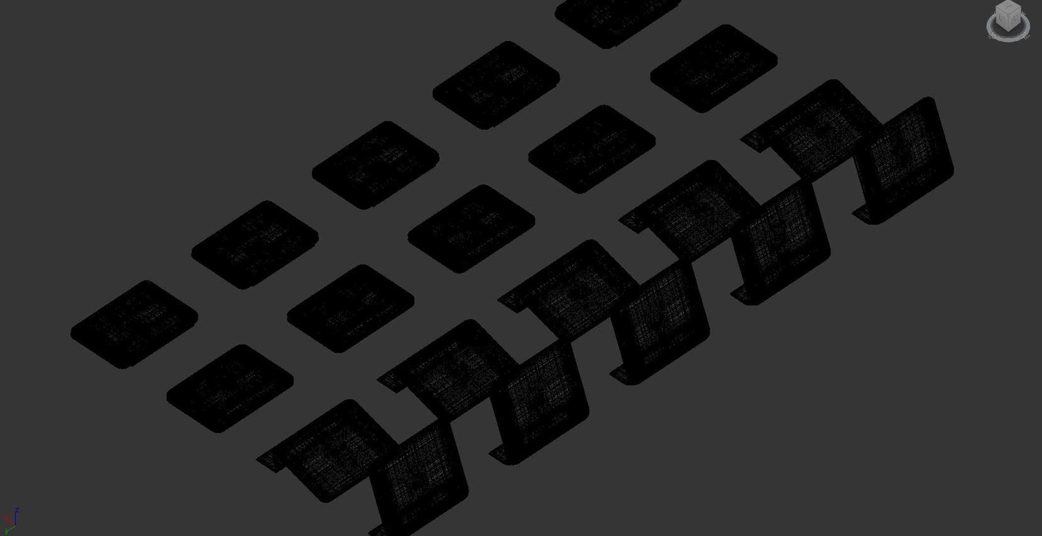 Modern Tablet Apple 3D model_6