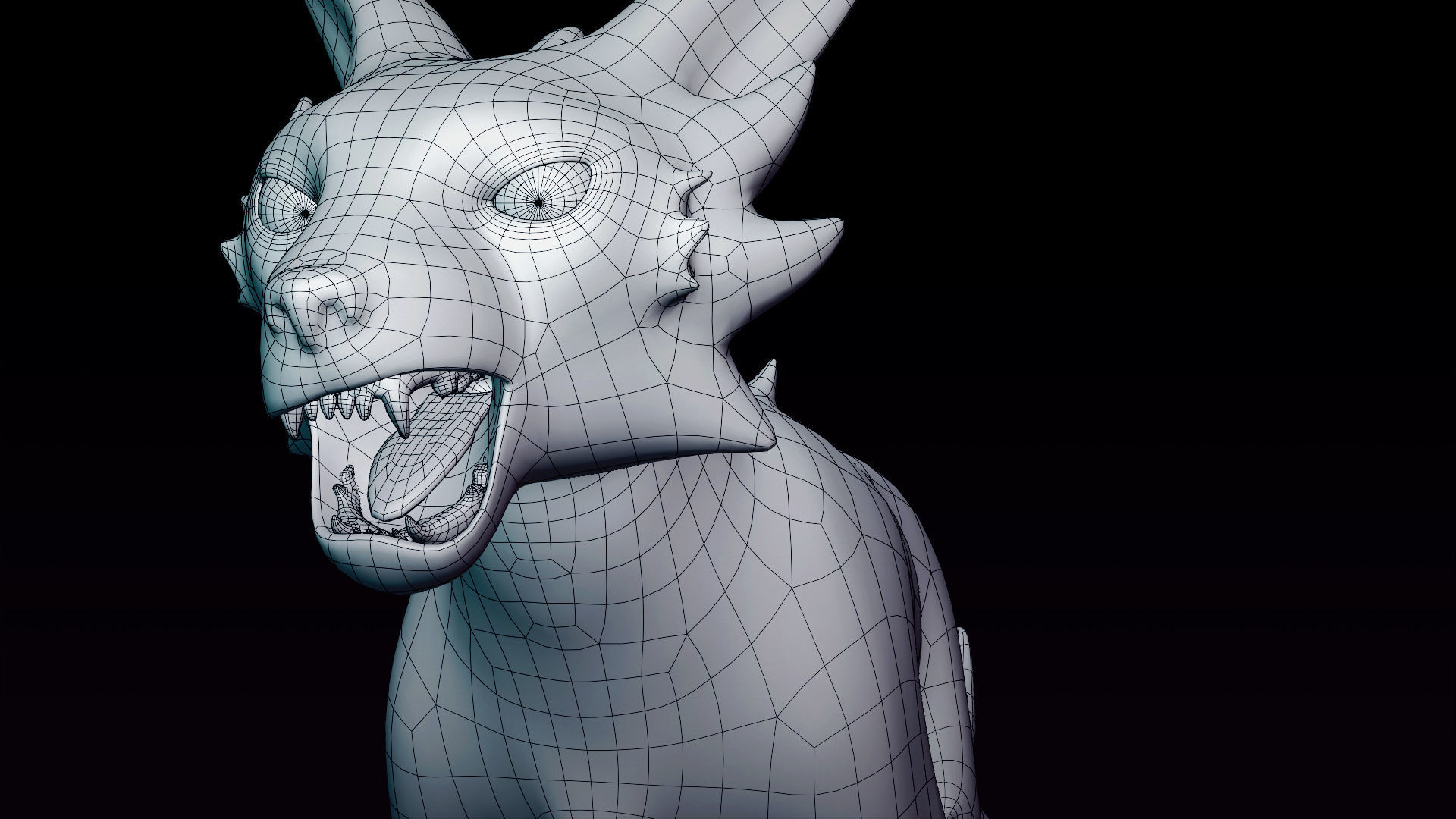 Stylized Cat - AR Ready Rigged Cartoon Character for Blender Low-poly 3D model_14