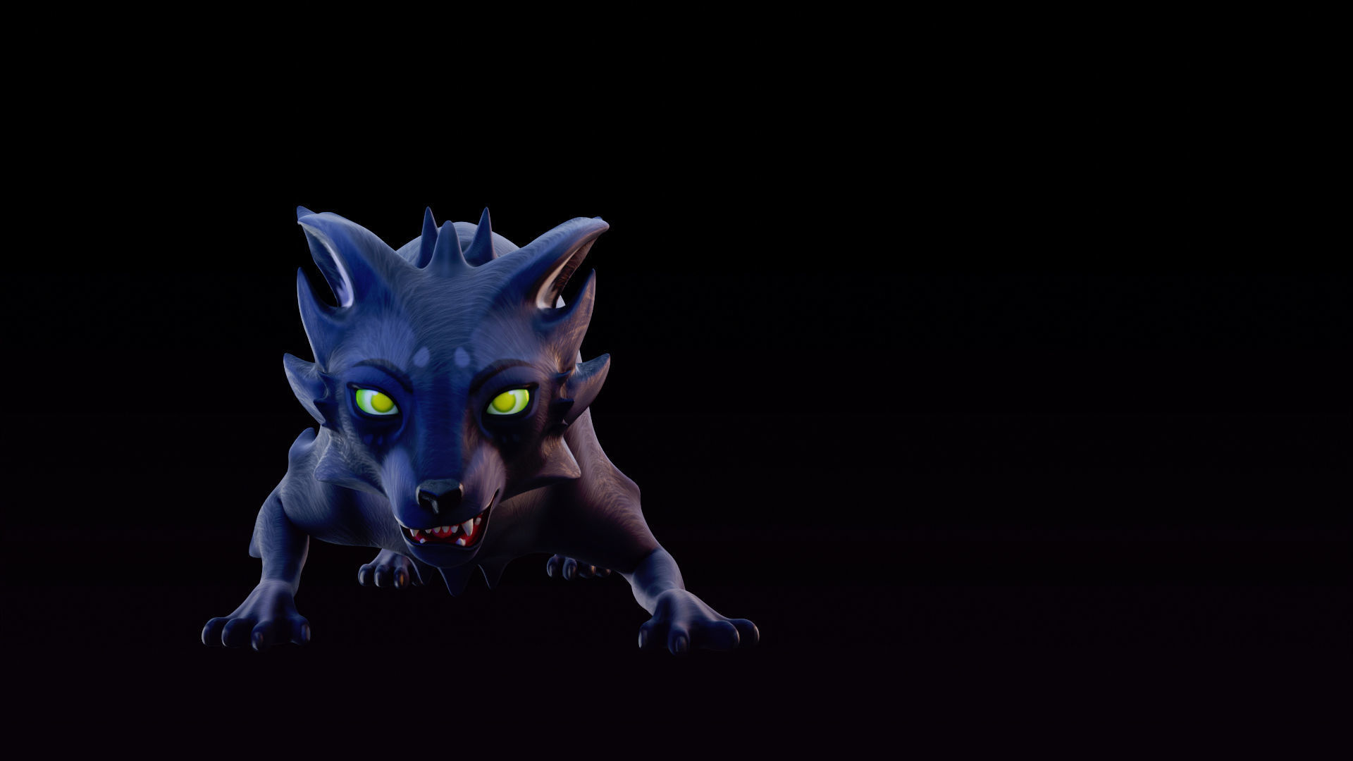 Stylized Cat - AR Ready Rigged Cartoon Character for Blender Low-poly 3D model_7