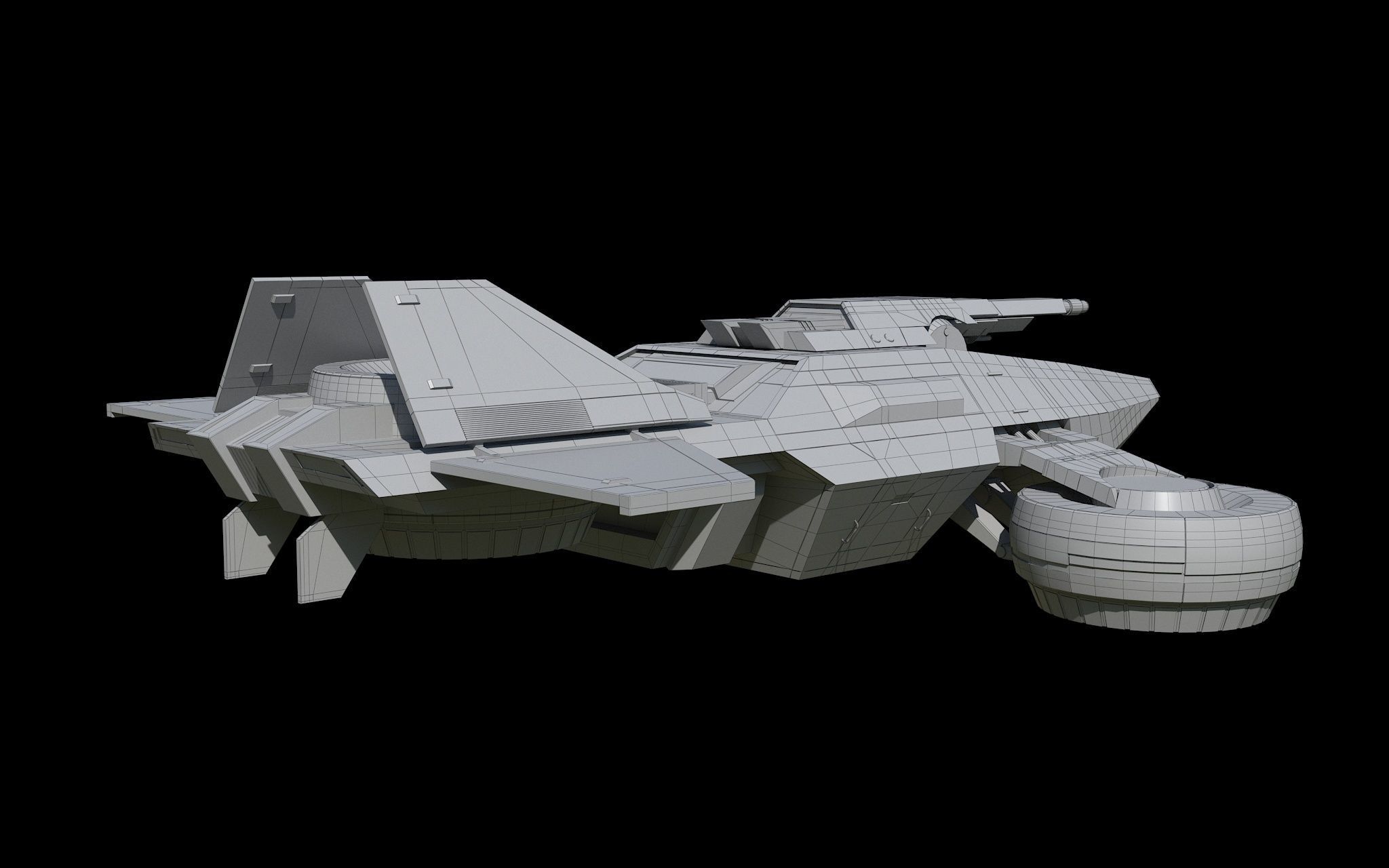 M44 Hammerhead Mass Effect 3D model_9