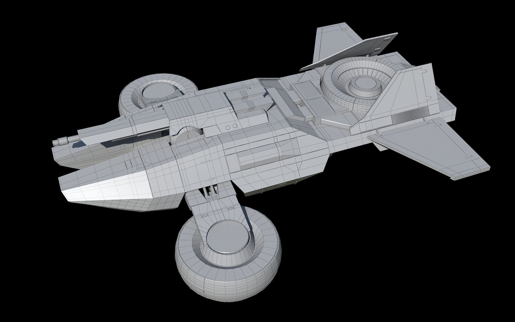 M44 Hammerhead Mass Effect 3D model_10