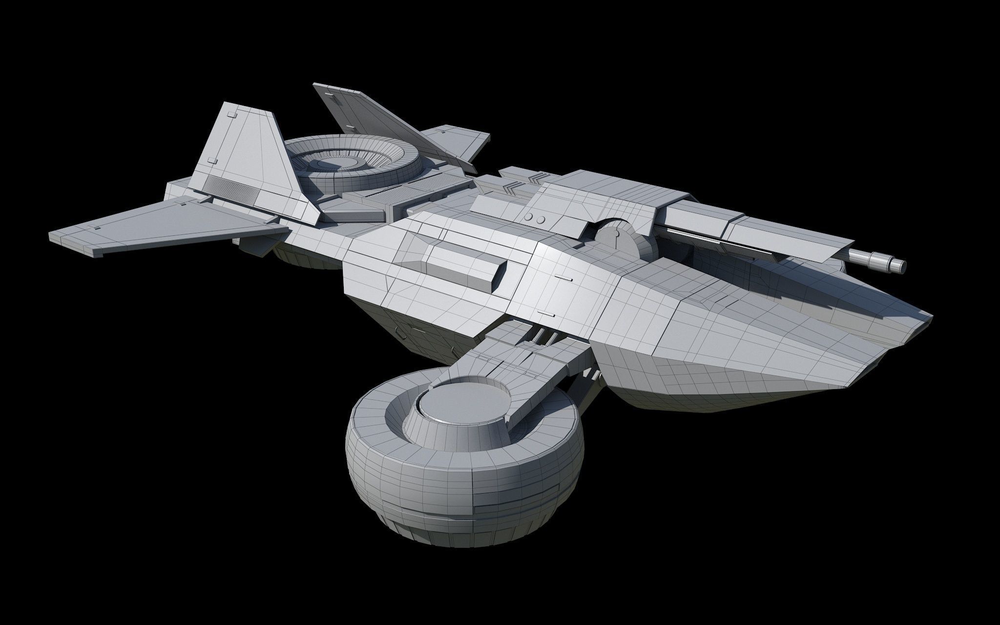 M44 Hammerhead Mass Effect 3D model_7