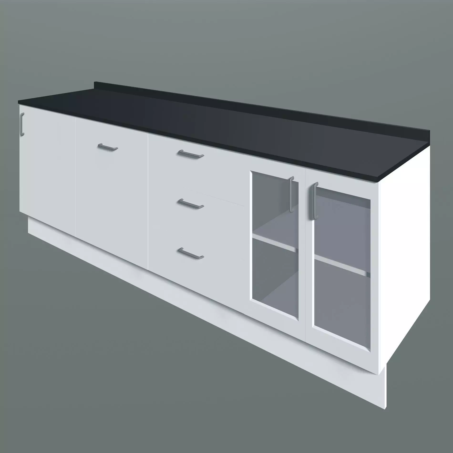 Kitchen cabinet 2301 Free 3D model