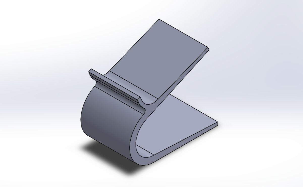 Controller Stand 3D print model_3