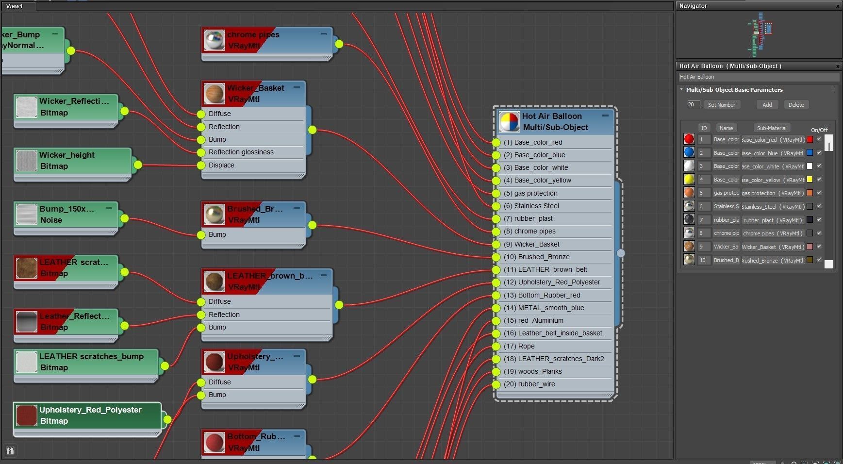 Hot Air Balloon 3D model_33